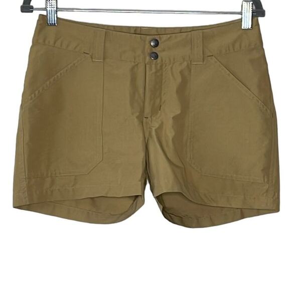PATAGONIA BORDERLESS‎ OUTDOOR WOMEN'S SHORTS SIZE 4 - Picture 1 of 7